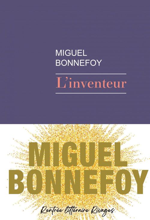 ebook cover of L'inventeur, by Miguel Bonnefoy
