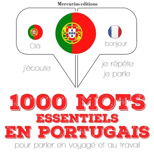 Couverture audiobook de 1000 mots essentiels en portugais, de JM Gardner
