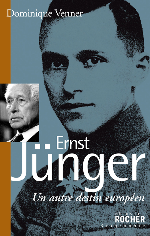 Couverture ebook de Ernst Junger, de Dominique Venner