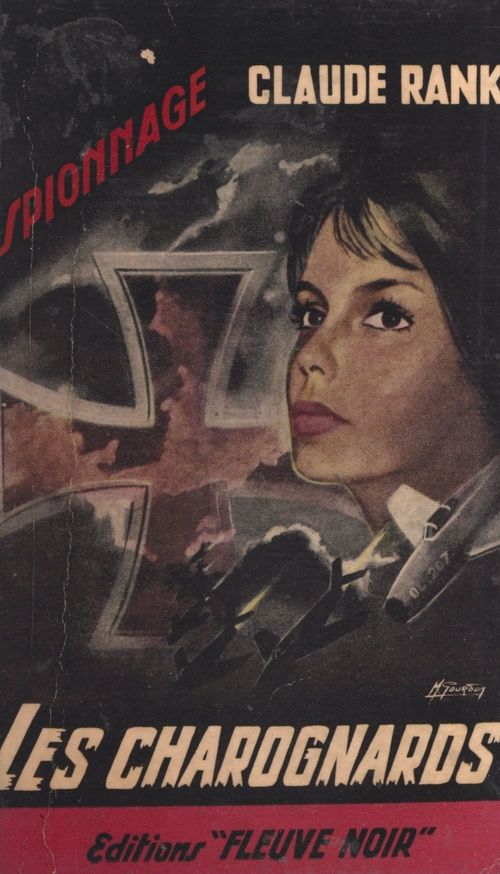 Couverture ebook de Les charognards, de Claude Rank