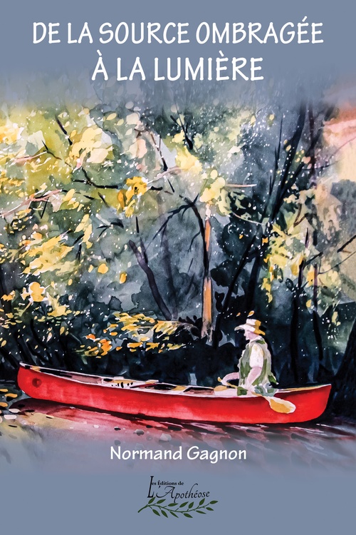 ebook cover of De la source ombragée à la lumière, by Normand Gagnon