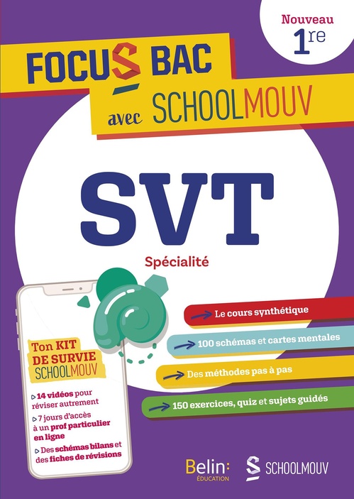 ebook cover of Focus BAC : SVT - Spécialité Première, by Aurélie Deneux, Maxime Treiber