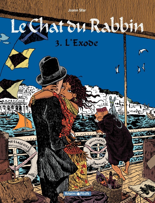 ebook cover of Le Chat du Rabbin - Tome 3 - L'Exode, by Joann Sfar