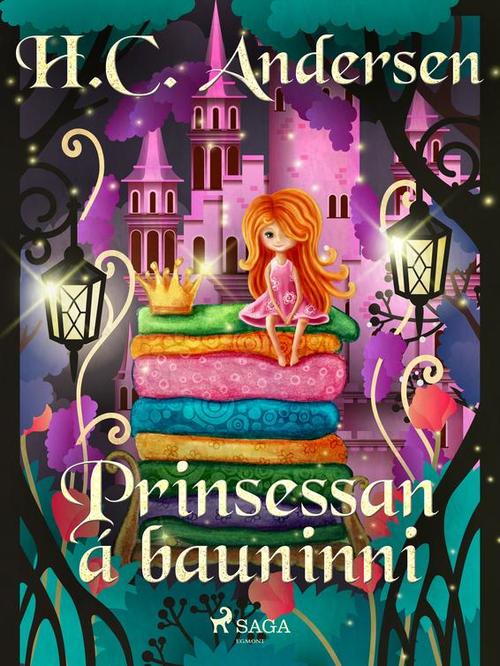 ebook cover of Prinsessan á bauninni, by H.C. Andersen