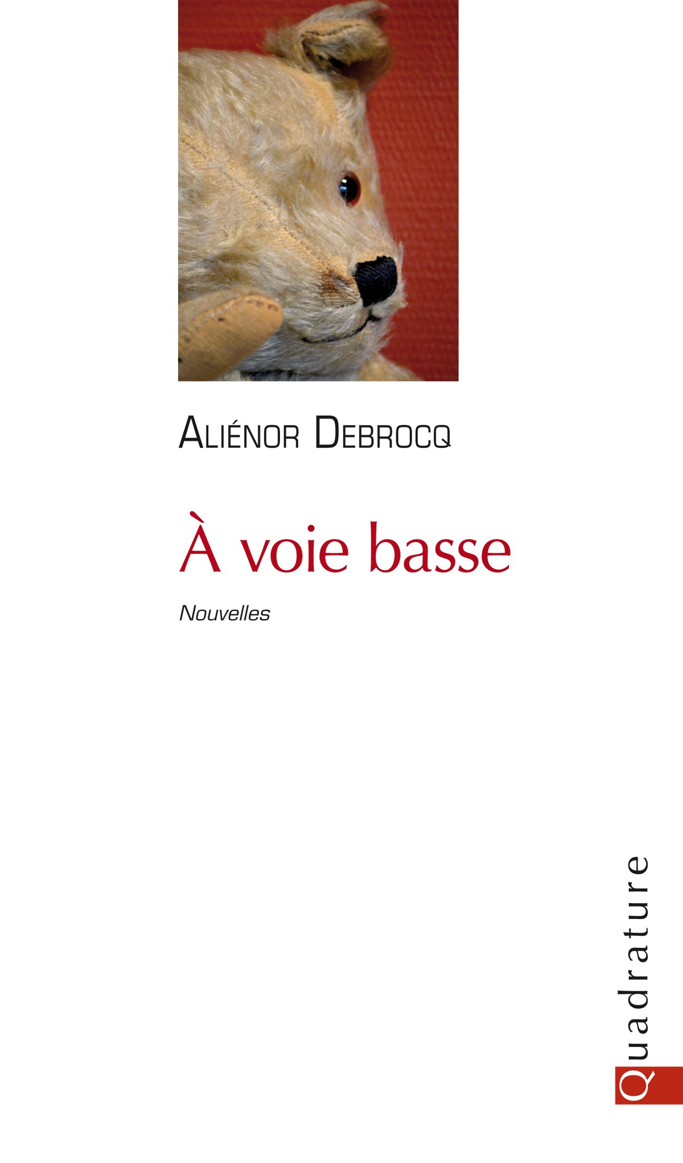 ebook cover of À voie basse, by Aliénor Debrocq