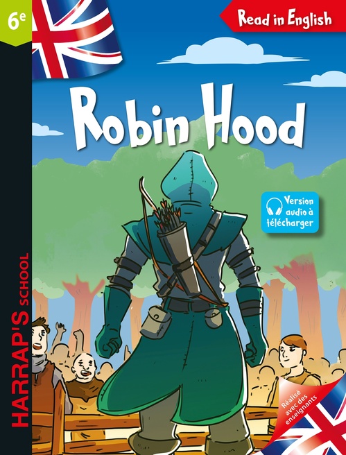 Couverture ebook de Read in English - Robin Hood - Niveau 6e, de Thomas Love Peacock