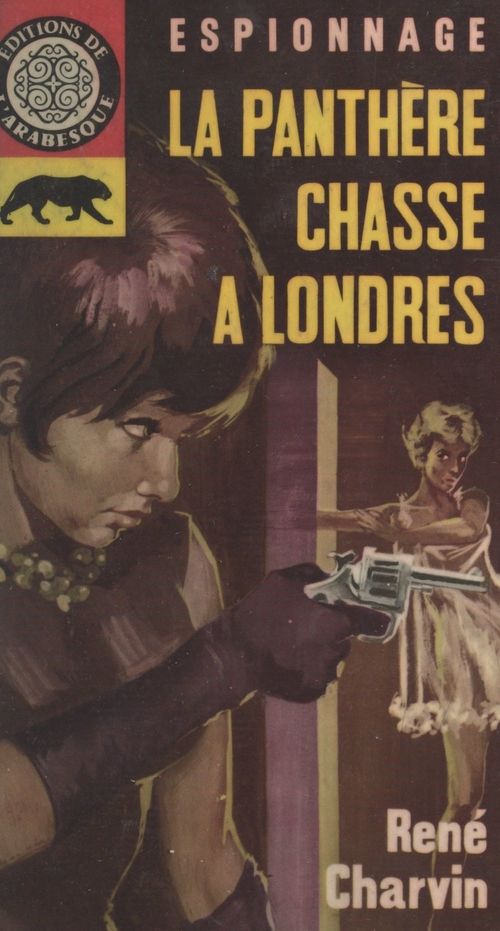 ebook cover of La panthère chasse à Londres, by René Charvin