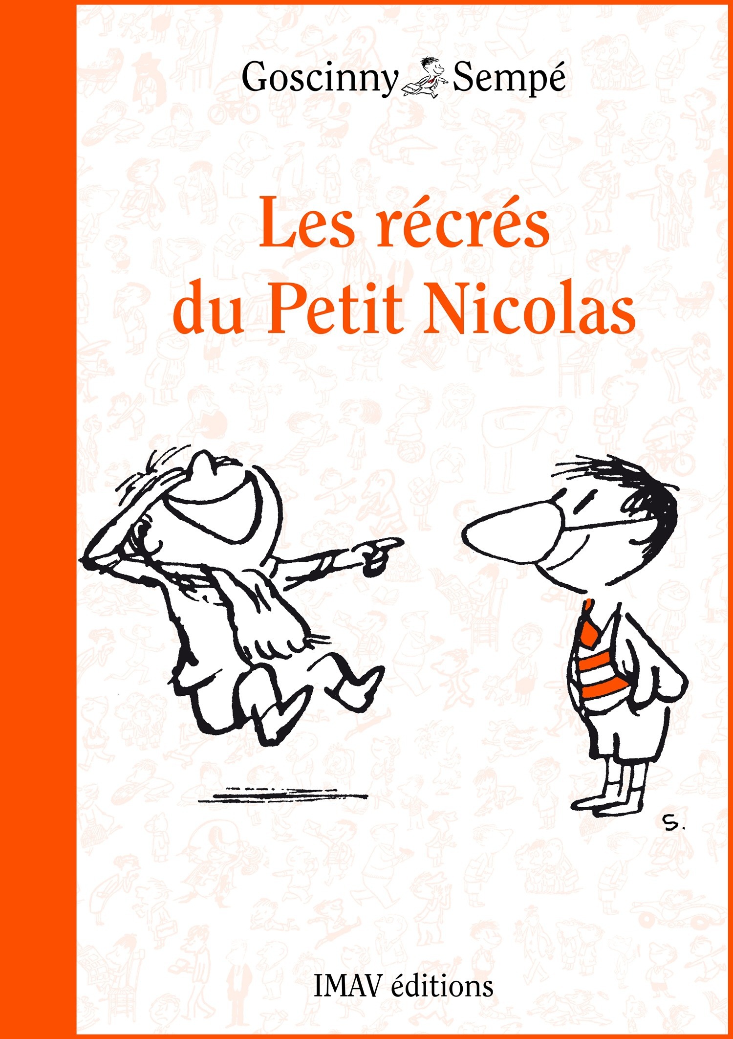 ebook cover of Les récrés du Petit Nicolas, by René Goscinny, Jean-Jacques Sempé
