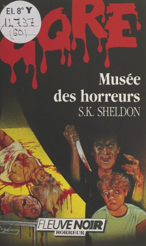 ebook cover of Musée des horreurs, by S. K. Sheldon