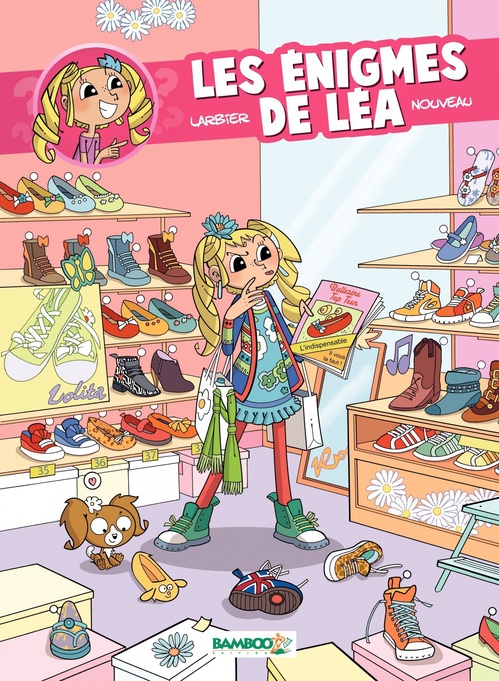 ebook cover of Les énigmes de Léa - Tome 1, by Philippe Larbier, Thierry Nouveau