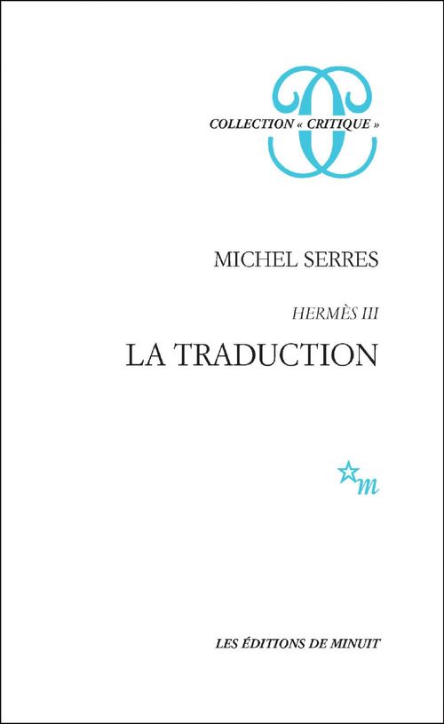 Couverture ebook de Hermès III. La traduction, de Michel Serres