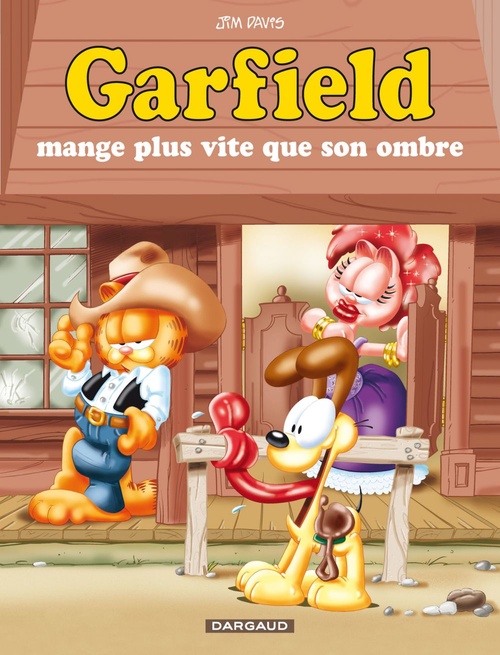 ebook cover of Garfield - Tome 34 - Garfield mange plus vite que son ombre, by Jim Davis