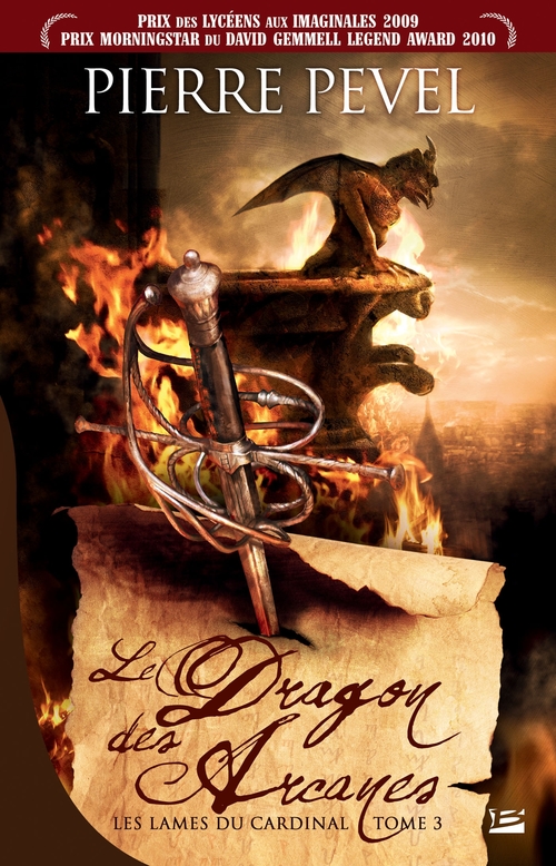 ebook cover of Les Lames du Cardinal, T3 : Le Dragon des Arcanes, by Pierre Pevel