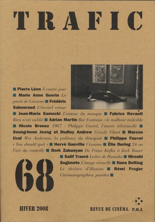 Couverture ebook de Trafic N° 68 (Hiver 2008), de Collectif