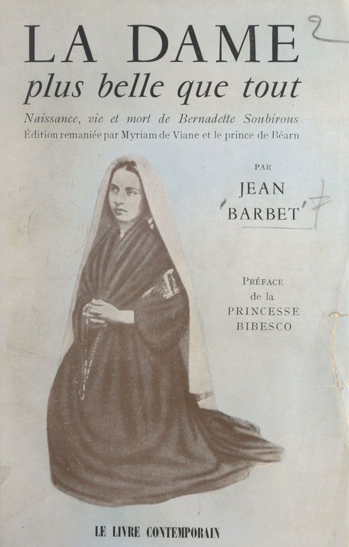 ebook cover of La dame plus belle que tout, by Jean Barbet