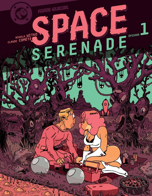 ebook cover of Space serenade, by Nikola Witko, Claude Comète