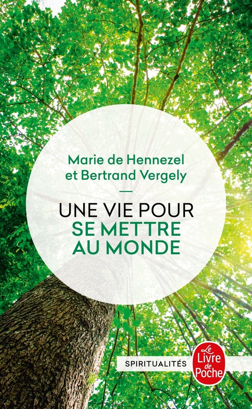 ebook cover of Une vie pour se mettre au monde, by Marie de Hennezel, Bertrand Vergely