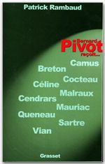 Couverture ebook de Bernard Pivot reçoit, de Patrick Rambaud