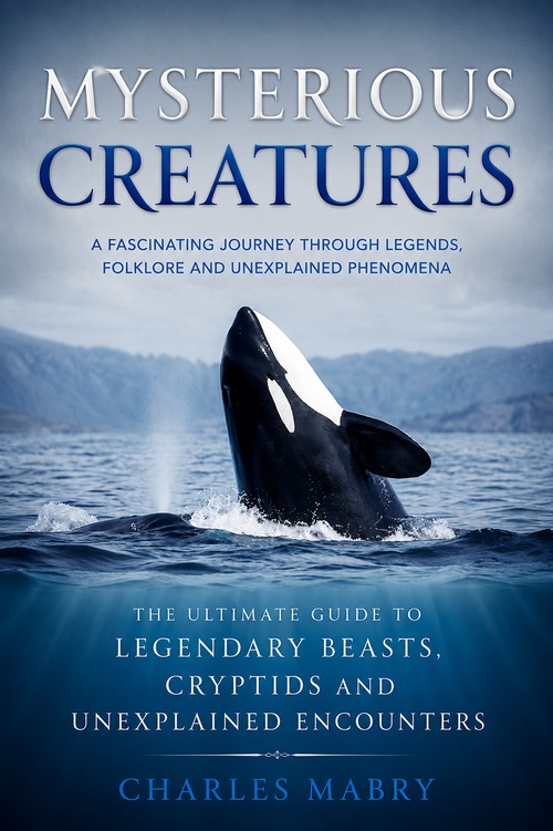 Couverture ebook de Mysterious Creatures: A Fascinating Journey through Legends Folklore and Unexplained Phenomena, de Charles Mabry