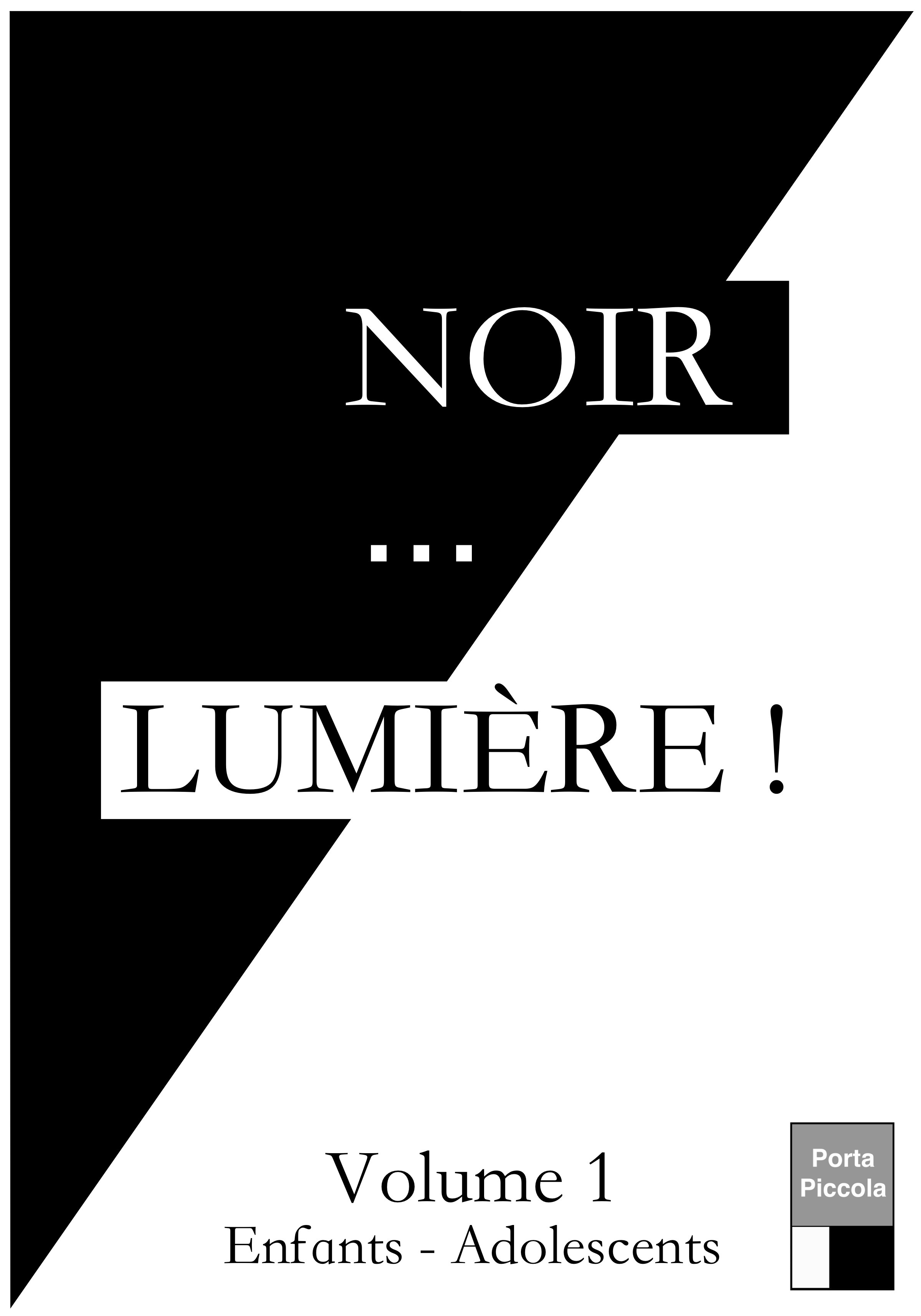 ebook cover of Noir... LUMIÈRE volume 1, by Florence Delorme, Pierre Launay