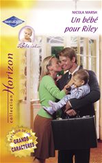 ebook cover of Un bébé pour Riley (Harlequin Horizon), by Nicola Marsh