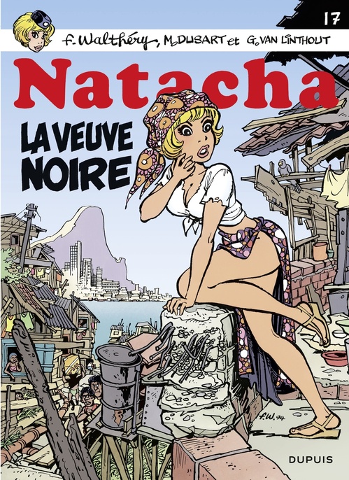 ebook cover of Natacha - Tome 17 - La veuve noire, by Michel Dusart, François Walthéry