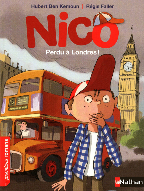 Couverture ebook de Nico: perdu a londres, de Hubert Ben Kemoun, Régis Faller