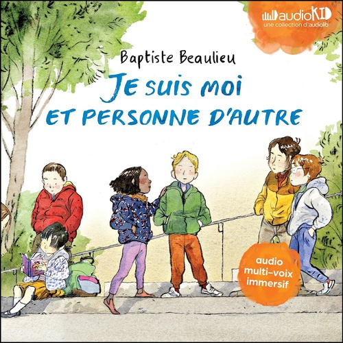 Couverture audiobook de Je suis moi et personne d'autre, de Baptiste Beaulieu