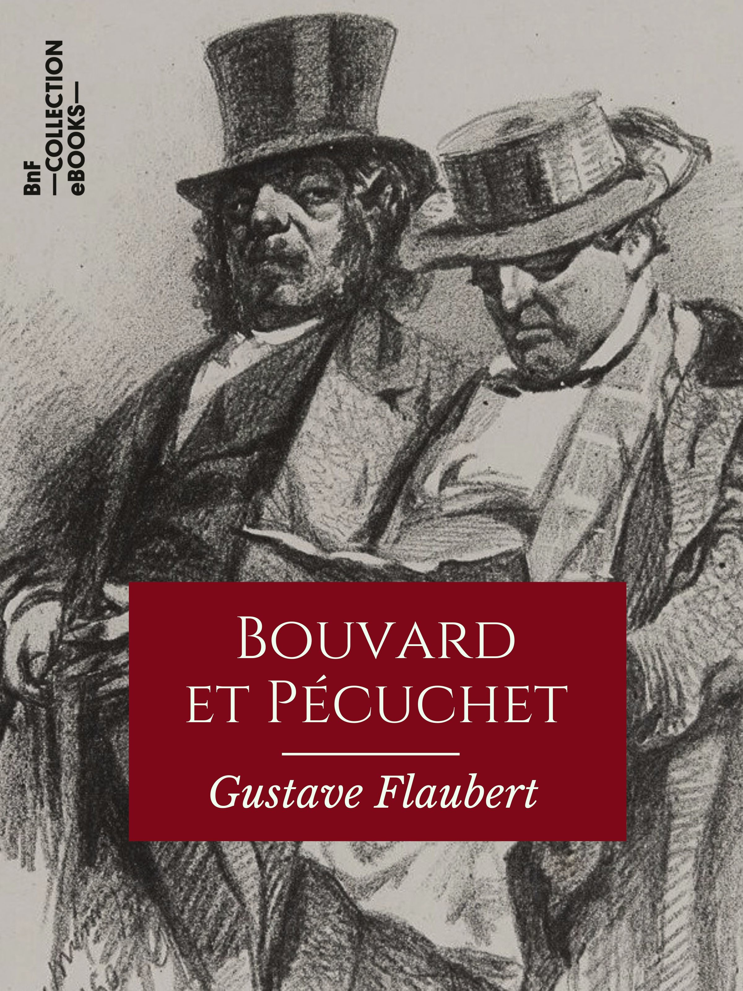 ebook cover of Bouvard et Pécuchet, by Gustave Flaubert