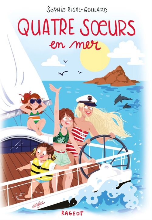 Couverture ebook de Quatre soeurs en mer, de Sophie Rigal-Goulard