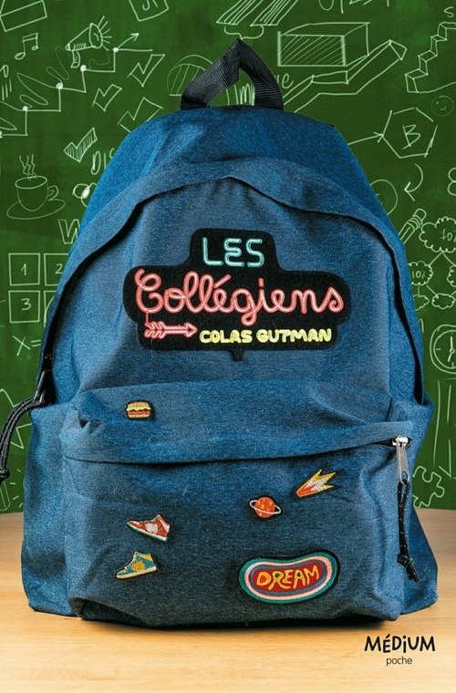 Couverture ebook de Les Collégiens, de Colas Gutman