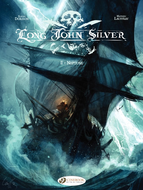 ebook cover of Long John Silver - Volume 2 - Neptune, by Xavier Dorison, Mathieu Lauffray