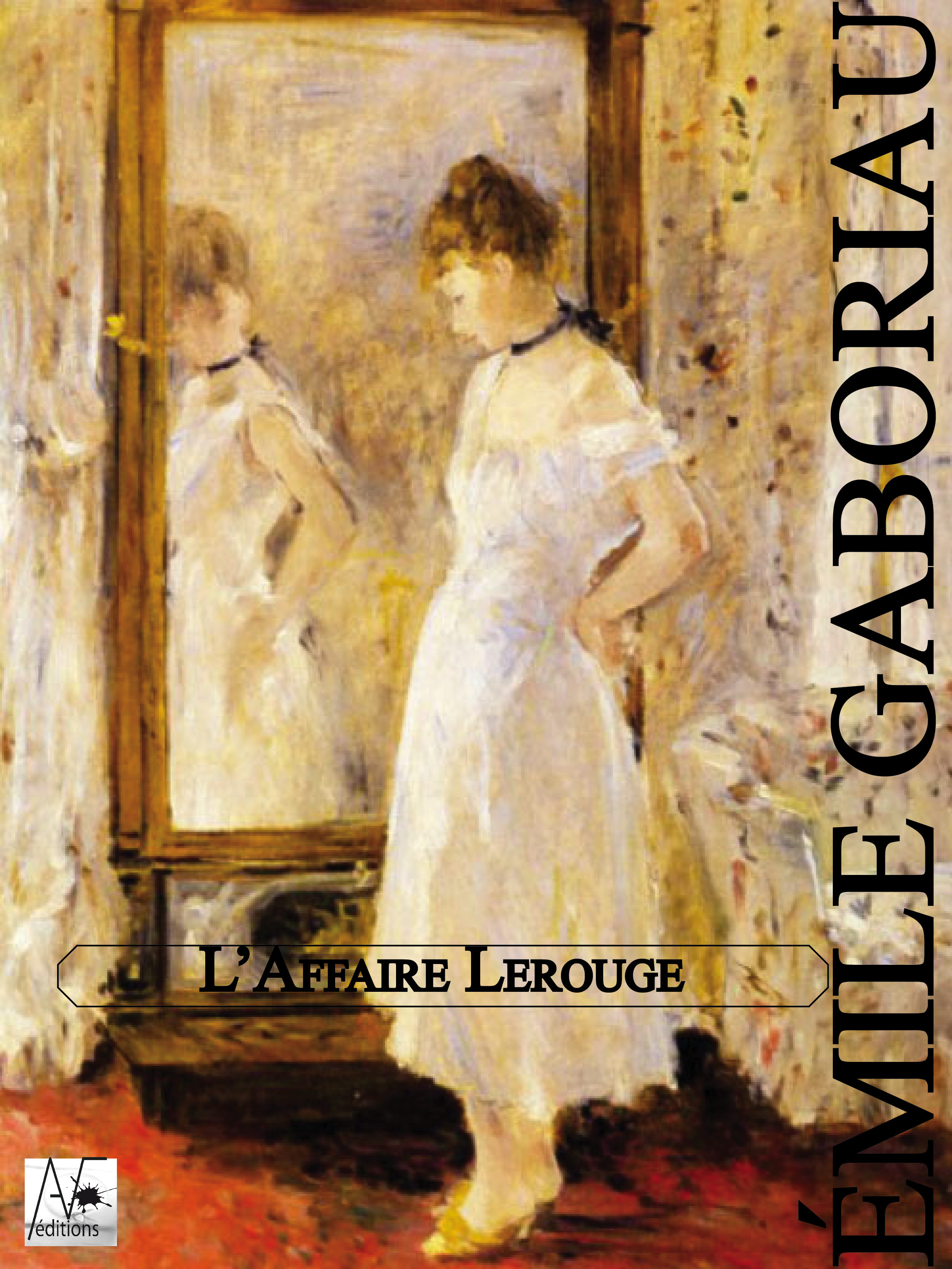 ebook cover of L'Affaire Lerouge, by Emile Gaboriau