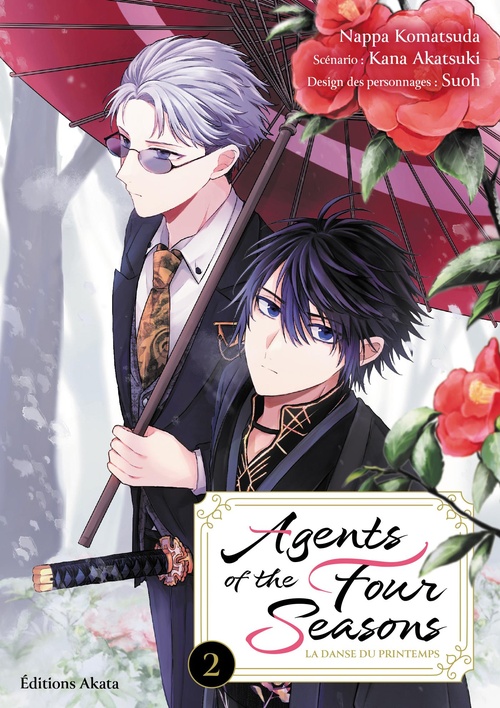 Couverture ebook de Agents of the Four Seasons - Tome 2 (VF), de Kana Akatsuki, Nappa Komatsuda, Suoh