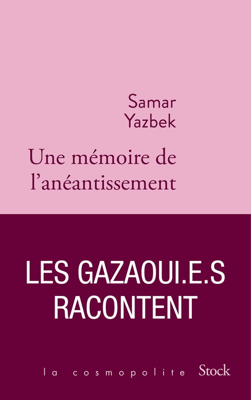 Couverture ebook de Une mémoire de l'anéantissement, de Samar Yazbek