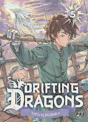 Couverture ebook de Drifting Dragons T05, de Taku Kuwabara