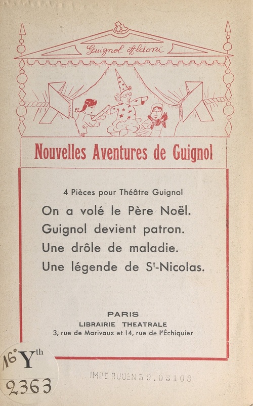 Couverture ebook de Nouvelles aventures de Guignol, de Paul A. Aldoni