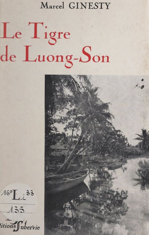 Couverture ebook de Le tigre de Luong-Son, de Marcel Ginesty