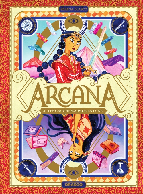 ebook cover of Arcana - Tome 3 - Les cauchemars de la Lune, by Serena Blasco
