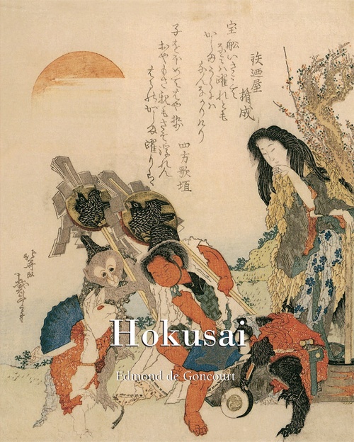 Couverture ebook de Hokusai, de Edmond de Goncourt