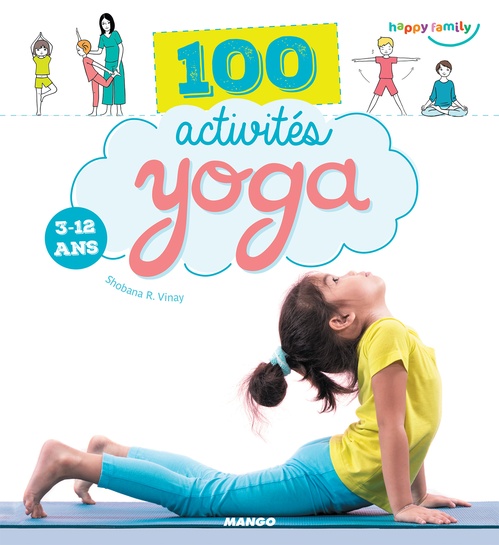 ebook cover of 100 activités yoga, by Oréli, Shobana R. Vinay