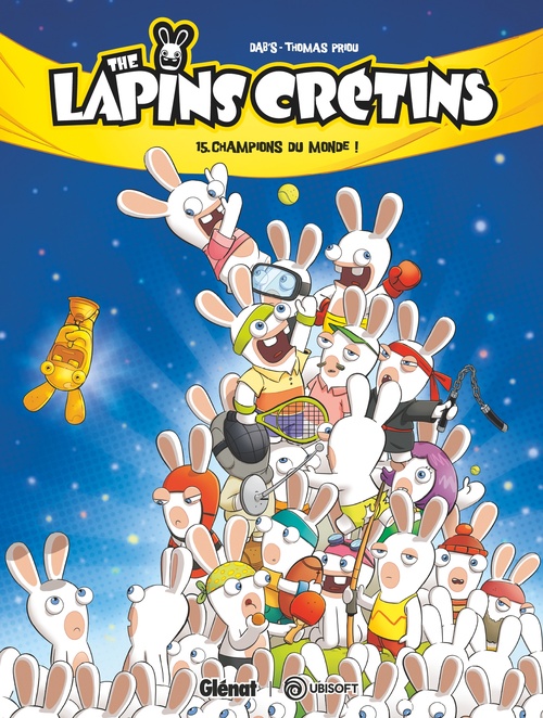 Couverture ebook de The Lapins Crétins - Tome 15, de Thomas Priou