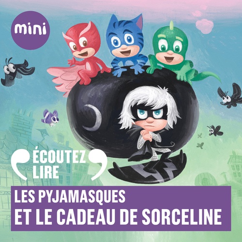 Couverture audiobook de Les Pyjamasques et le cadeau de Sorceline, de Romuald
