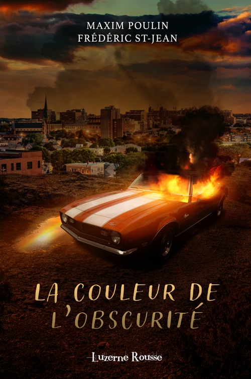 ebook cover of La couleur de l'obscurité, by Frederic St-Jean, Maxim Poulin