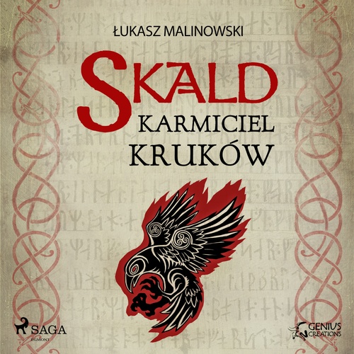 audiobook cover of Skald I: Karmiciel kruków, by Lukasz Malinowski