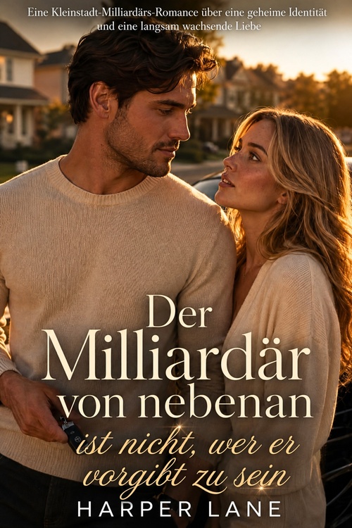 Couverture ebook de Der Milliardär von nebenan ist nicht, wer er vorgibt zu sein, de Harper Lane