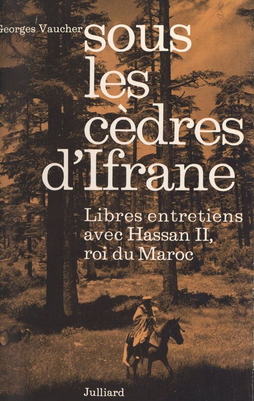 Couverture ebook de Sous les cèdres d'Ifrane, de Georges Vaucher