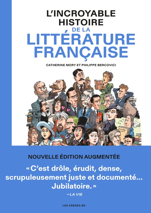 ebook cover of L'Incroyable Histoire de la littérature française, by Catherine Mory