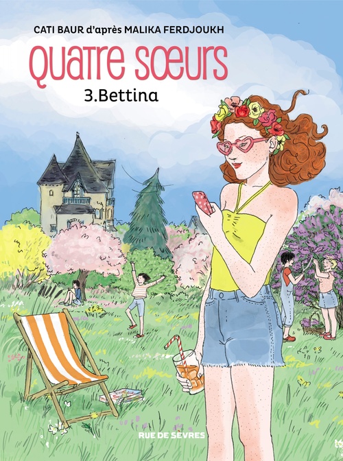 ebook cover of Quatre soeurs - Tome 3 - Bettina, by Cati Baur