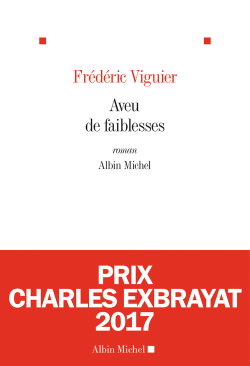 Couverture ebook de Aveu de faiblesses, de Frédéric Viguier